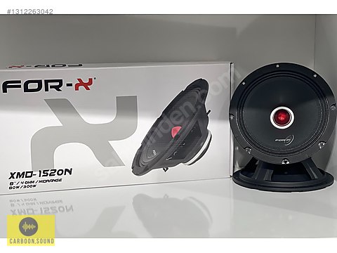 Hoparlör / Midrange / For-X XMD-1520N 20cm Neodium Midrange 300W