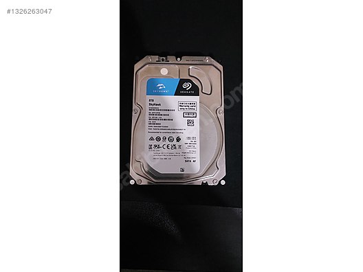Seagate 8TB Skyhawk 256MB 5400Rpm SATA 3.0 Güvenlik Harddisk