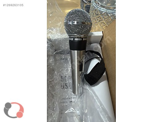 SHURE 565SD-LC Anahtarlı Dinamik Mikrofon sahibinden.comda