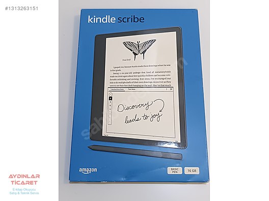 Amazon Kindle Scribe 2022 16gb + Kılıf - 25.06.2027 Garantili