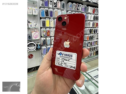 Apple / iPhone 13 / APPLE İPHONE 13 128GB RED HATASIZ +OKYANUS+