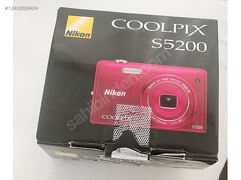 Kompakt / Nikon / Coolpix S5200 / Nikon COOLPIX S5200 Red ( WİFİ