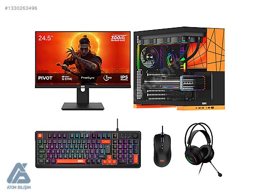 Toplama / DRx8217 Ryzen 5 7500F 16GB DDR5 512GB NVMe 8GB RTX 5060