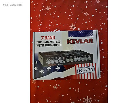 アクセサリー a Aksesuar / Ekolayzer / Subwoofer Destekli 7 Bant Ekolayzer
