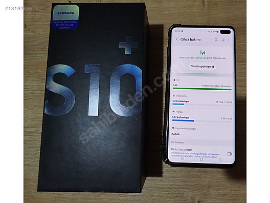 128 GB Siyah Samsung Galaxy S10+ Cep Telefonu - 1319263806