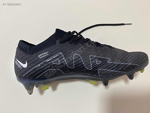Siyah Nike Zoom Mercurial Vapor 15 Elite SG-Pro Erkek Krampon on