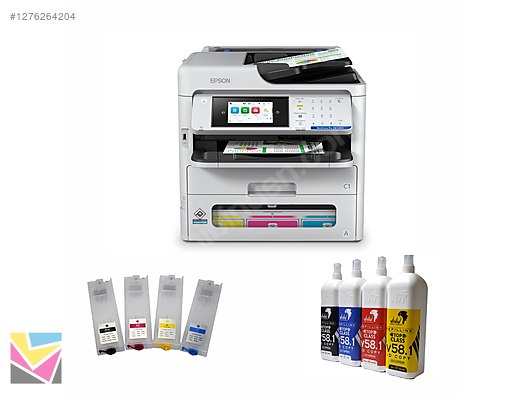 Yazıcı / Epson WorkForce Pro EM-C800 dolan sistemli ( chipsiz