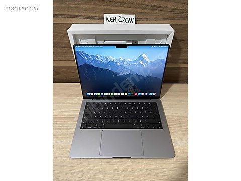 macbook pro m1 max 64GB 1TB 中古 完動品 AI Apple Macbook / MacBook Pro / M1 Max / 14 inç / 64 GB Ram / 1 TB