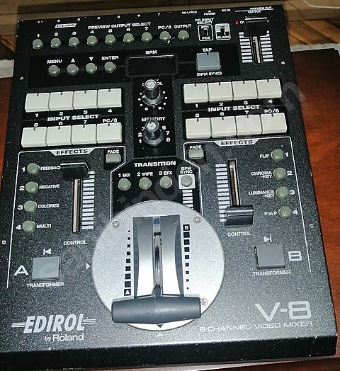 EDİTOL ROLAND V - 8 KANAL VEDİO MİKSERİ