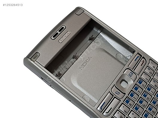 Nokia E61 Kapak Tuş Original Full Body Cover Silver New sahibinden