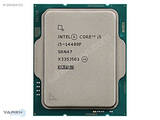 İNTEL CORE i5 14400F SOKET 1700 14. NESİL 2.50GHZ 20MB TRAY