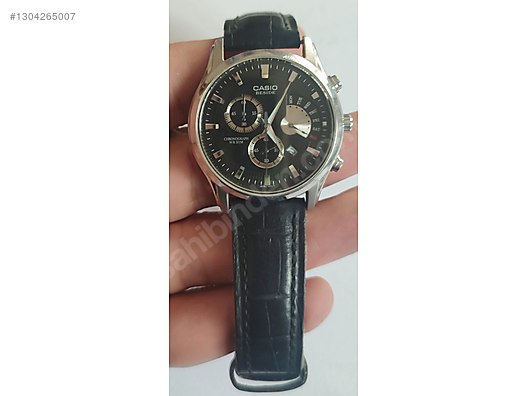 Casio / CASIO BEM-501L 1ADVF KRONOGRAF ORJİNAL Pilli 39mm kasa
