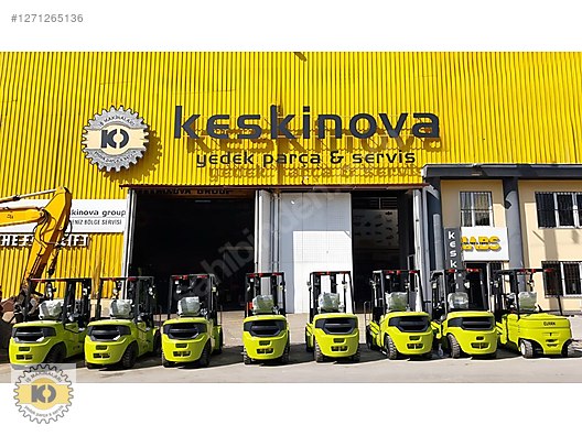 KESKİNOVA * CLARK 3 TON LİTYUM AKÜLÜ FORKLİFT 4800TRP ASANSÖR