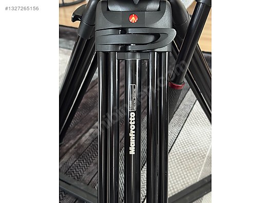 Manfrotto 504HD Fluid Video Kafa + 546GB Pro Video Tripod