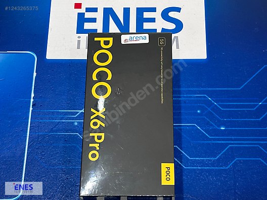 İkinci El ve Sıfır Alışveriş / Cep Telefonu & Aksesuar / Cep Telefonu / Xiaomi / Poco X6 Pro