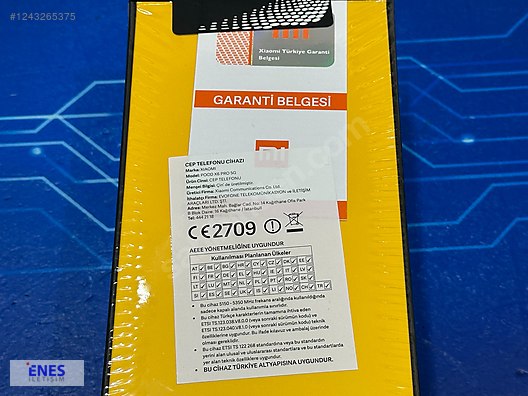 İkinci El ve Sıfır Alışveriş / Cep Telefonu & Aksesuar / Cep Telefonu / Xiaomi / Poco X6 Pro