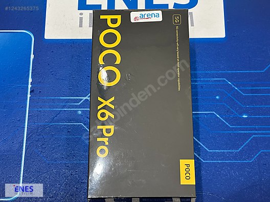 İkinci El ve Sıfır Alışveriş / Cep Telefonu & Aksesuar / Cep Telefonu / Xiaomi / Poco X6 Pro