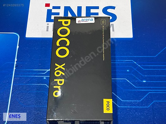 İkinci El ve Sıfır Alışveriş / Cep Telefonu & Aksesuar / Cep Telefonu / Xiaomi / Poco X6 Pro