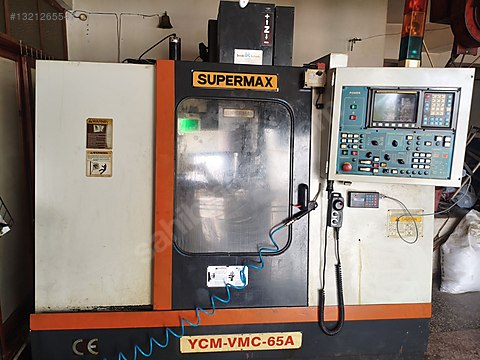 Süper max ycm vmc 65 a - İkinci El Elektrikli Planya & Freze
