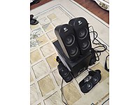 Logitech x530 5.1 tertemiz çalışmayan parçası hoparlör yok #1276265865