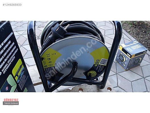 25 METRE 3X1.5 KALIN SİGORTA TERMİKLİ MAKARA KABLO SIFIR ÜRÜN - Kablo ve Yapı Malzemeleri sahibinden.com'da