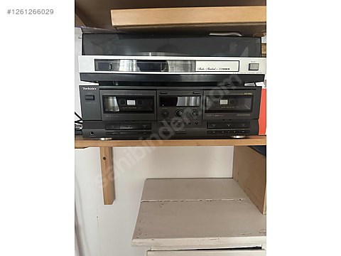 Technics stereo double cassette deck RS-TR333 sahibinden.comda