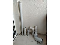 Muhtelif Ebatlarda PVC Borulari