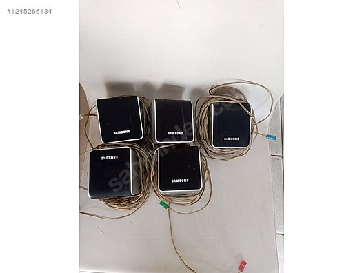 Samsung hoparlörler,1. kalite 5 adet,sinema ses sistemi hoparlör - İkinci El Samsung Set Hoparlörü Hoparlör fiyatları