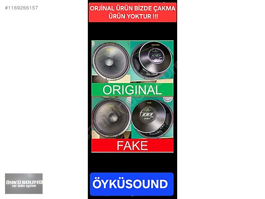 Hoparlör / Midrange / ÖYKÜ SOUND ŞOK FİYAT APOCALYPSE 81AC ORJİNAL