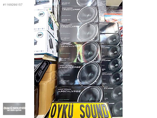 Hoparlör / Midrange / ÖYKÜ SOUND ŞOK FİYAT APOCALYPSE 81AC ORJİNAL