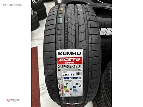 245/40 R19 KUMHO ECSTA SPORT PERFORMANS YAZ LASTİĞİ sahibinden