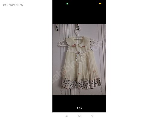 İkinci El ve Sıfır Alışveriş / Anne & Bebek / Bebek Giyim / Elbise