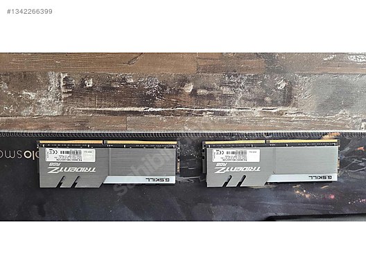 G.Skill Trident Z RGB (2x16) 32GB 3600Mhz CL18 DDR4 sahibinden