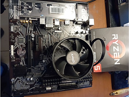 Masaüstü Bilgisayar - Anakart GIGABYTE A520M-K V2 RYZEN 5500 16GB RAM SET Anakart Anakart