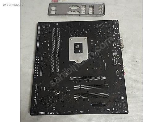 Asus P7H55-M LX 1156 Pin 1 nesil anakart. Aynası vardır