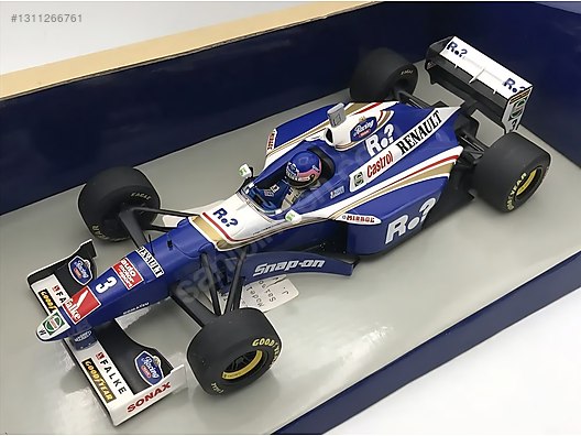 1:18 Williams Renault FW19 J.Villeneuve 1997 Dünya Şampiyonu on
