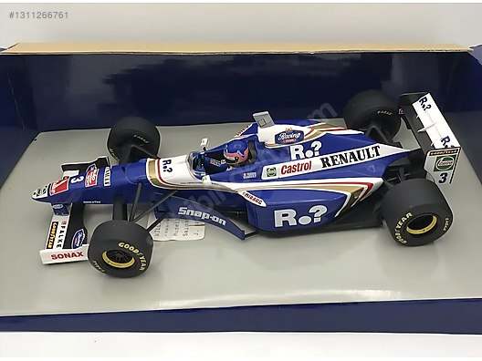 1:18 Williams Renault FW19 J.Villeneuve 1997 Dünya Şampiyonu on