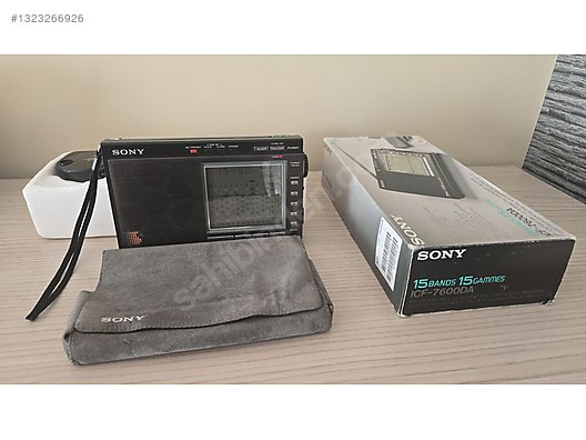 Sony Dijital Portatif Radyo - Sony ICF-7600DA Radyo - 1323266926