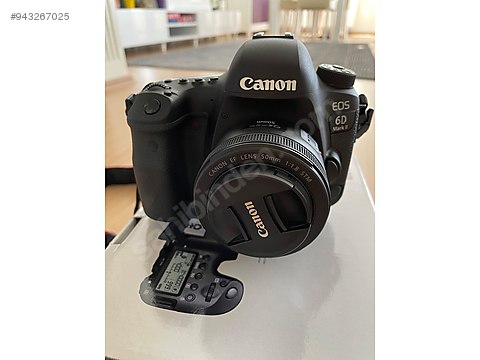 dslr canon eos 6d mark ii temiz canon 6d mark2 50mm 1 8 lens 64gb sandisk extreme card at sahibinden com 943267025