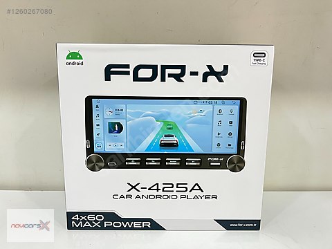 Multimedya Oynatıcı / FOR-X X-425A TEK DİN ANDROİD MULTİMEDYA HER