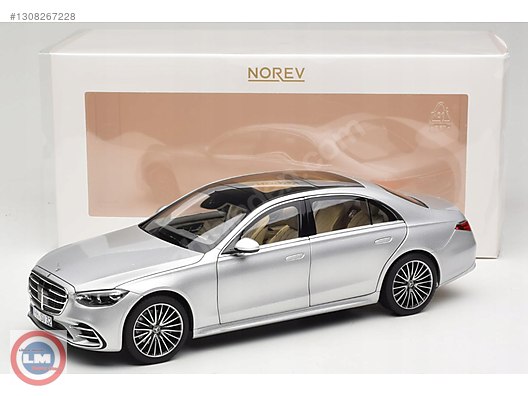 Mercedes-Benz S-Klasse ミニカー 1/18 シルバー Mercedes 1/18 Norev Mercedes-Benz S-Class AMG-Line 2021 Brillant