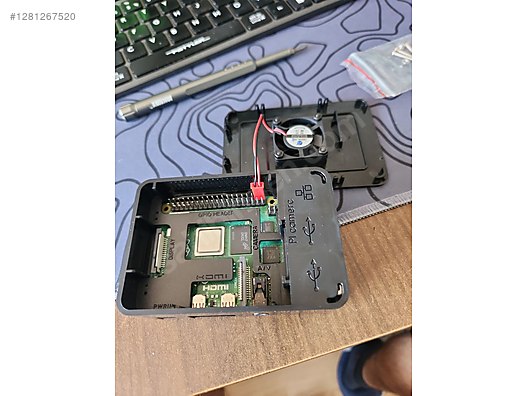 Raspberry pi 4 model b fanlı kutu - Raspberry Pi Programlayıcı
