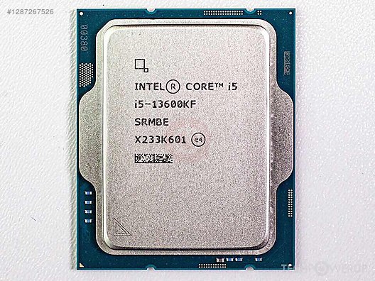 intel i5 13. nesil 13600KF CPU işlemci sahibinden.comda - 1287267526