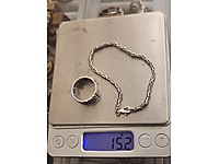 925 ayar gümüş kral bileklik ve kral alyans yenimodel sıfır ürün