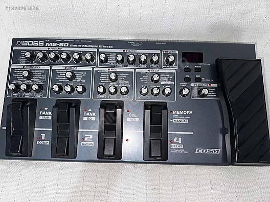 Boss ME-80 Gitar Prosesörü - Temiz Kondisyon - Prosesör ve Diğer
