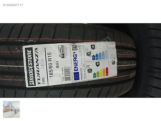 185/60R15 BRİDGESTONE TURANZA T005 YAZ LASTİĞİ sahibinden.comda