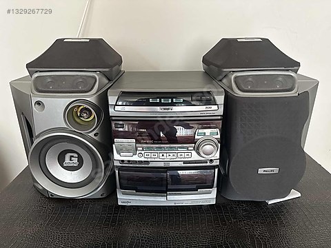 【中古】［CD］Estreno PHILIPS HW855C Hİ-Fİ Müzik seti Orjinal CD-Kaset-Radyo Sorunsuz on