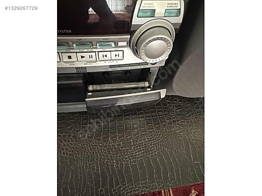 PHILIPS HW855C Hİ-Fİ Müzik seti Orjinal CD-Kaset-Radyo Sorunsuz on