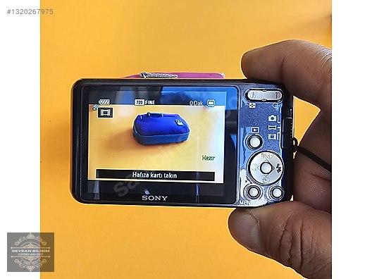 SONY CYBER SHOT DSC W570 DİJİTAL FOTOĞRAF MAKİNESİ sahibinden