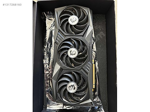 MSI RTX 3080 Gaming X Trio İçi Açılmamış, Etiketli, Kutulu